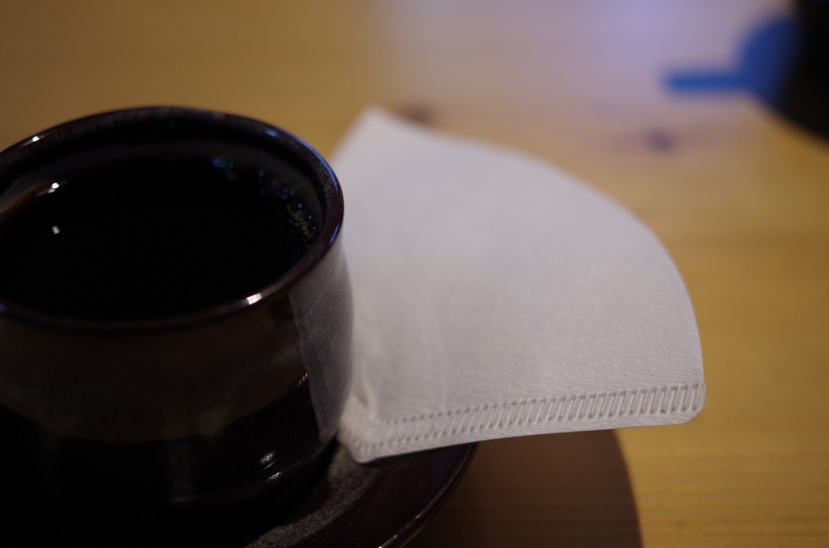 濡れる前のフィルター