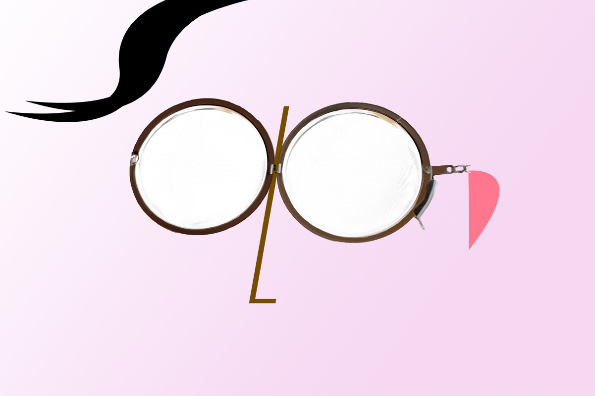 ボール茶漉しメガネ